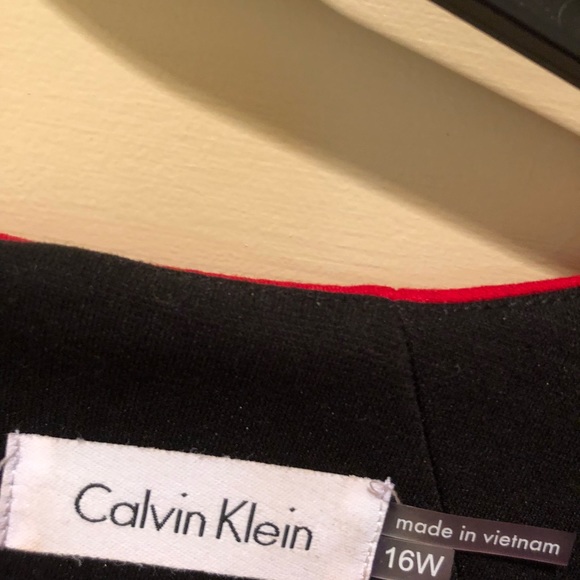 Red Calvin Klein dress - Picture 3 of 3